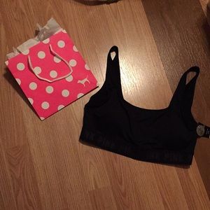 Pink Sports Bra